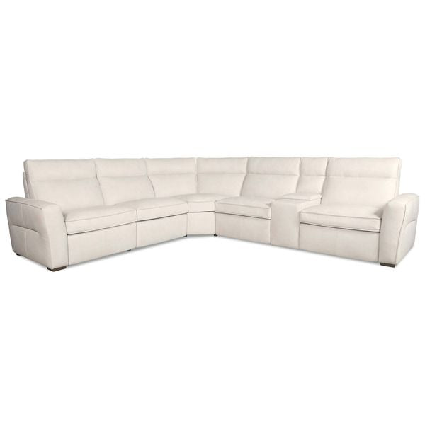Seccional chenilla 3 piezas Tarra, crema