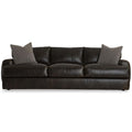 Sill¨®n reclinable el¨¦ctrico piel Eisley, nogal Maddison