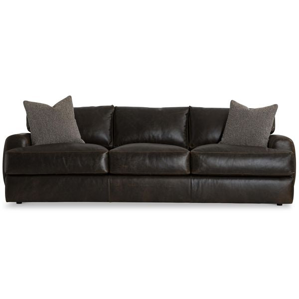 Sill¨®n reclinable el¨¦ctrico piel Eisley, nogal Maddison
