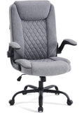Sillon Ejecutivo Ergonomico con Reposabrazos Acolchados, Reposacabezas y Balanceo